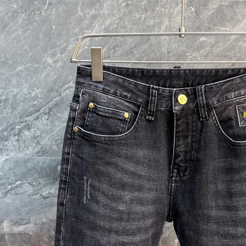 Replica Fendi Jeans For Men #1173273 $82.00 USD for Wholesale