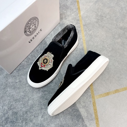 Replica Versace Casual Shoes For Men #1173295 $72.00 USD for Wholesale