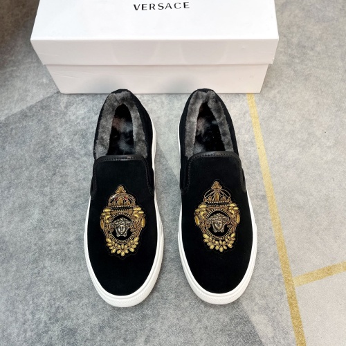 Replica Versace Casual Shoes For Men #1173296 $72.00 USD for Wholesale
