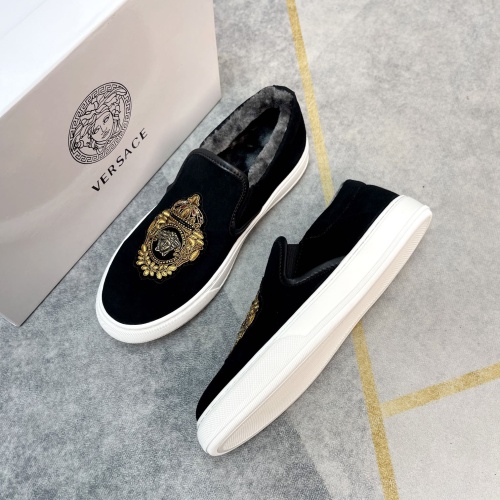 Replica Versace Casual Shoes For Men #1173296 $72.00 USD for Wholesale