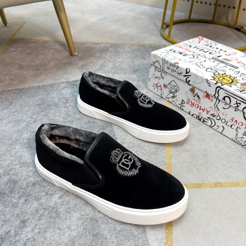 Replica Dolce & Gabbana D&G Casual Shoes For Men #1173299 $72.00 USD for Wholesale