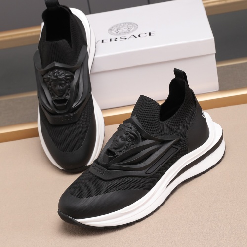 Replica Versace Casual Shoes For Men #1173315 $76.00 USD for Wholesale