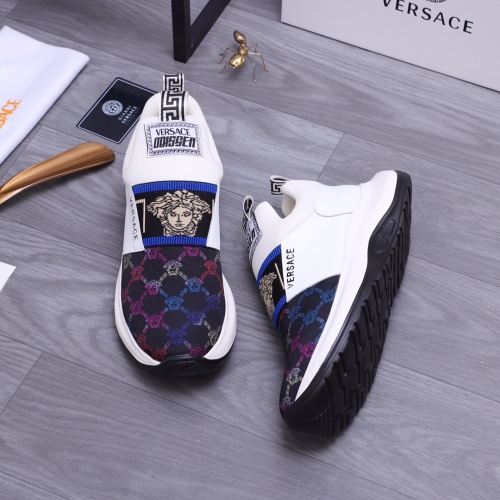 Replica Versace Casual Shoes For Men #1173366 $80.00 USD for Wholesale