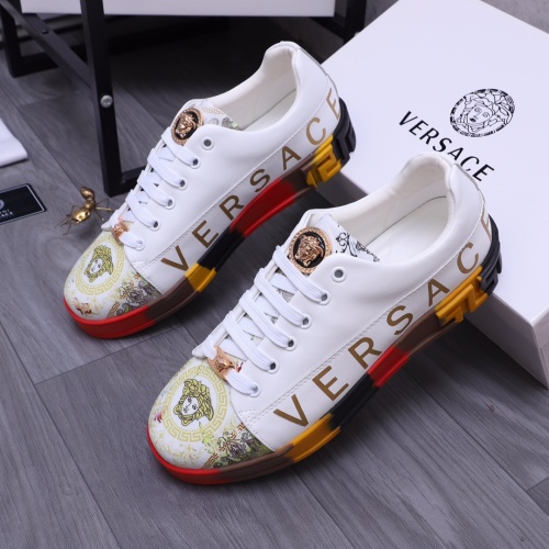 Replica Versace Casual Shoes For Men #1173367 $72.00 USD for Wholesale