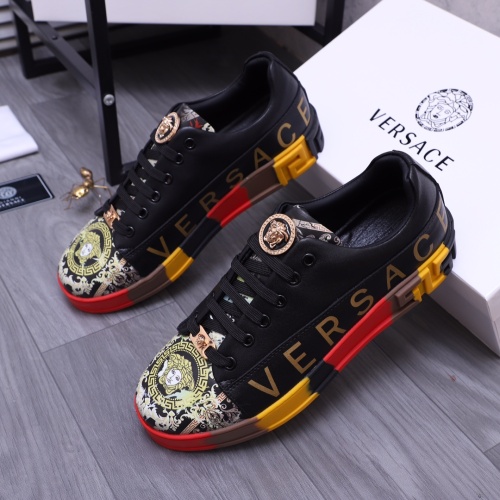 Replica Versace Casual Shoes For Men #1173368 $72.00 USD for Wholesale