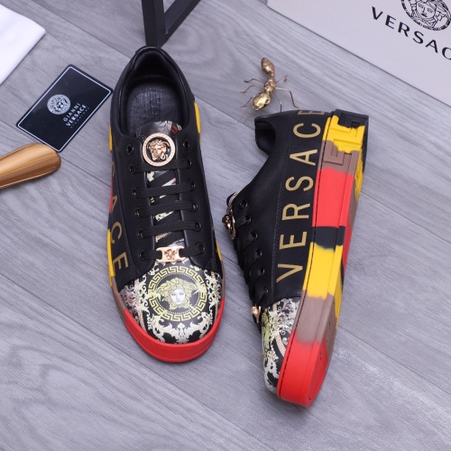 Replica Versace Casual Shoes For Men #1173368 $72.00 USD for Wholesale