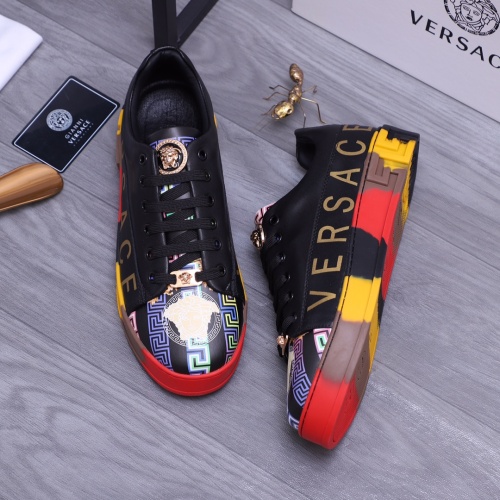 Replica Versace Casual Shoes For Men #1173378 $72.00 USD for Wholesale