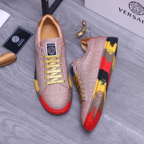 Replica Versace Casual Shoes For Men #1173383 $72.00 USD for Wholesale