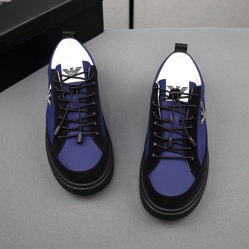 Replica Armani Casual Shoes For Men #1173404 $76.00 USD for Wholesale