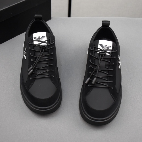 Replica Armani Casual Shoes For Men #1173405 $76.00 USD for Wholesale
