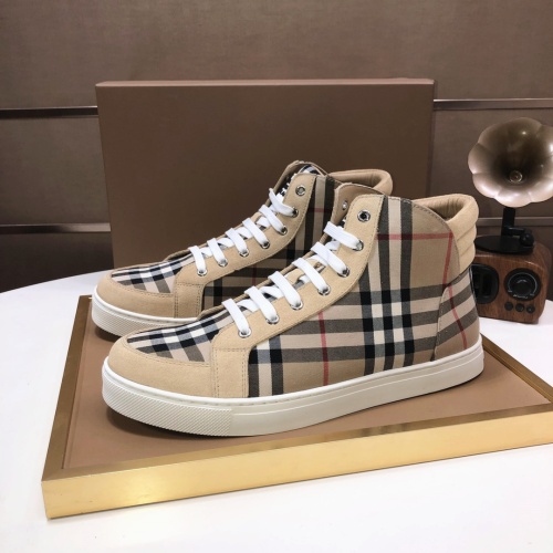 Burberry High Tops Shoes For Men #1173409 $85.00 USD, Wholesale Replica Burberry High Tops Shoes