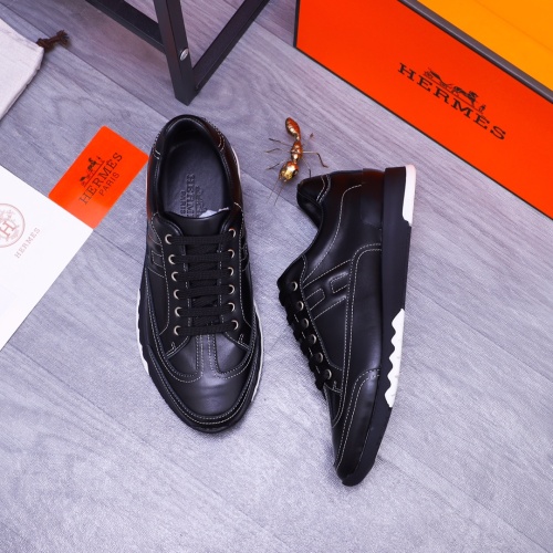 Replica Hermes Casual Shoes For Men #1173496 $88.00 USD for Wholesale