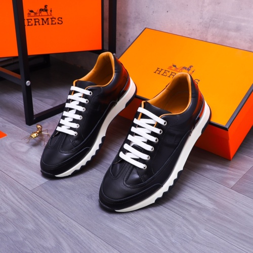 Replica Hermes Casual Shoes For Men #1173498 $88.00 USD for Wholesale