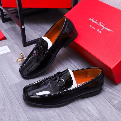 Salvatore Ferragamo Leather Shoes For Men #1173530 $72.00 USD, Wholesale Replica Salvatore Ferragamo Leather Shoes