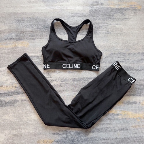Celine Yoga Tracksuits Sleeveless For Women #1173599 $72.00 USD, Wholesale Replica Celine Tracksuits