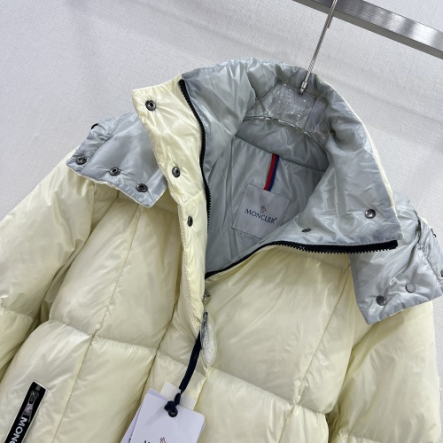Replica Moncler Down Feather Coat Long Sleeved For Women #1173698 $175.00 USD for Wholesale