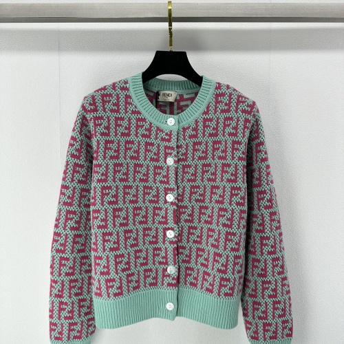 Fendi Sweaters Long Sleeved For Women #1173704 $105.00 USD, Wholesale Replica Fendi Sweaters