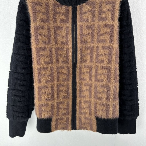 Replica Fendi Jackets Long Sleeved For Women #1173710 $108.00 USD for Wholesale