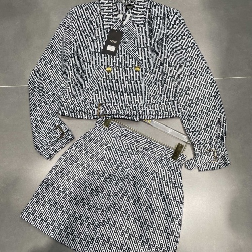 Fendi Tracksuits Long Sleeved For Women #1173718 $108.00 USD, Wholesale Replica Fendi Tracksuits