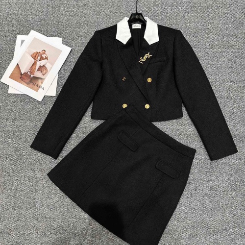 Yves Saint Laurent YSL Tracksuits Long Sleeved For Women #1173721 $100.00 USD, Wholesale Replica Yves Saint Laurent YSL Tracksuits