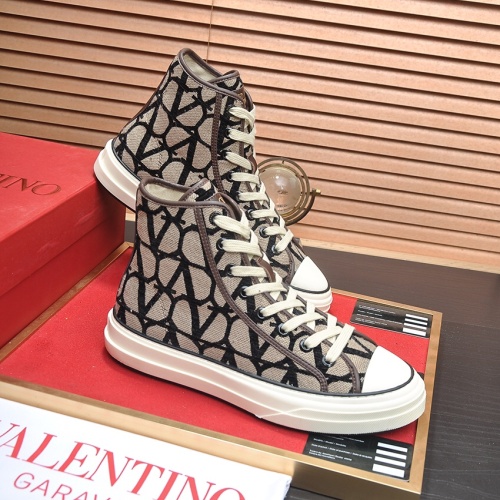 Replica Valentino High Tops Shoes For Men #1174054 $98.00 USD for Wholesale