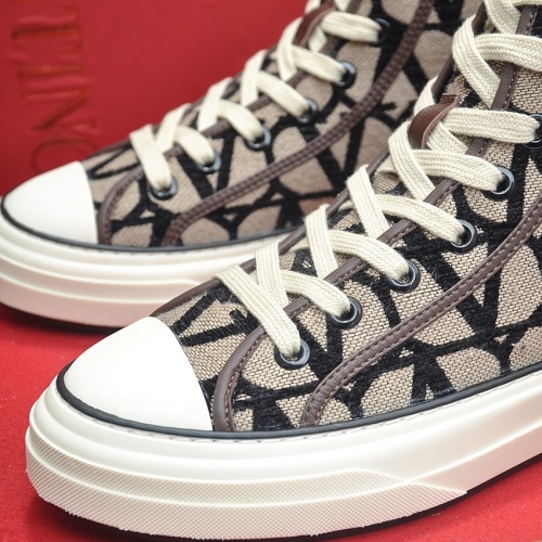 Replica Valentino High Tops Shoes For Women #1174055 $98.00 USD for Wholesale