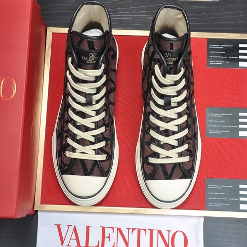 Replica Valentino High Tops Shoes For Men #1174056 $98.00 USD for Wholesale