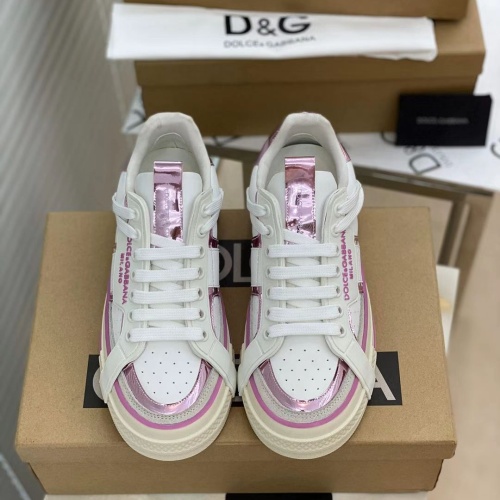 Replica Dolce & Gabbana D&G Casual Shoes For Women #1174066 $82.00 USD for Wholesale