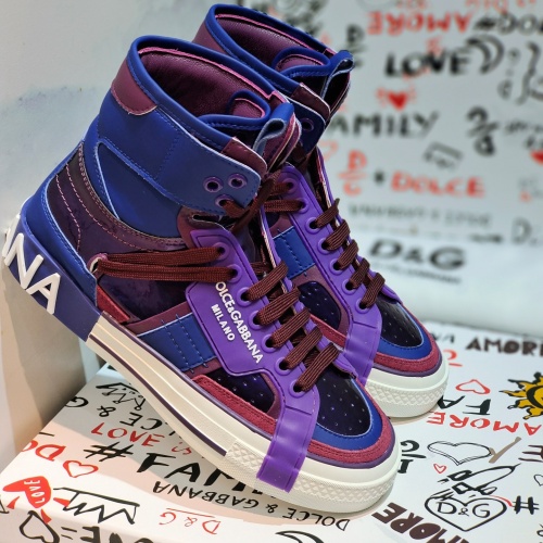 D&amp;G High Top Shoes For Women #1174078 $96.00 USD, Wholesale Replica Dolce &amp; Gabbana D&amp;G High Top Shoes