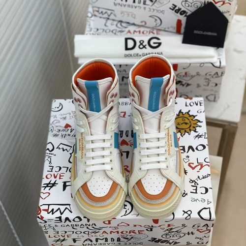 Replica D&G High Top Shoes For Men #1174079 $96.00 USD for Wholesale