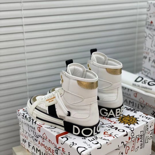Replica D&G High Top Shoes For Women #1174086 $96.00 USD for Wholesale