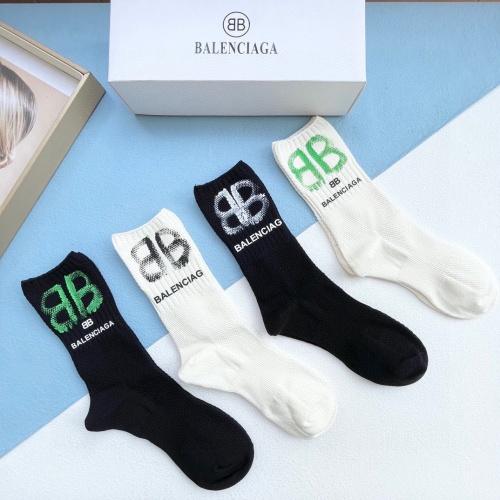 Replica Balenciaga Socks #1174092 $36.00 USD for Wholesale