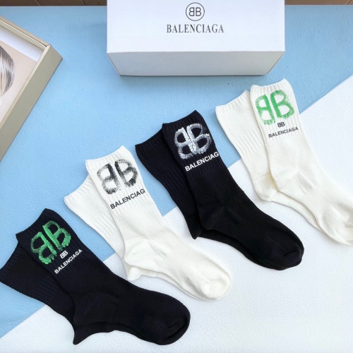 Replica Balenciaga Socks #1174092 $36.00 USD for Wholesale