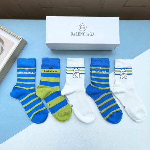 Balenciaga Socks #1174093 $32.00 USD, Wholesale Replica Balenciaga Socks
