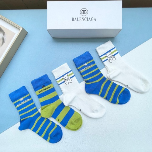 Replica Balenciaga Socks #1174093 $32.00 USD for Wholesale