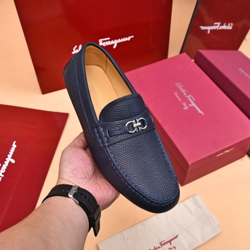 Salvatore Ferragamo Leather Shoes For Men #1174097 $80.00 USD, Wholesale Replica Salvatore Ferragamo Leather Shoes