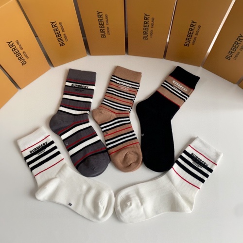 Replica Burberry Socks #1174098 $32.00 USD for Wholesale