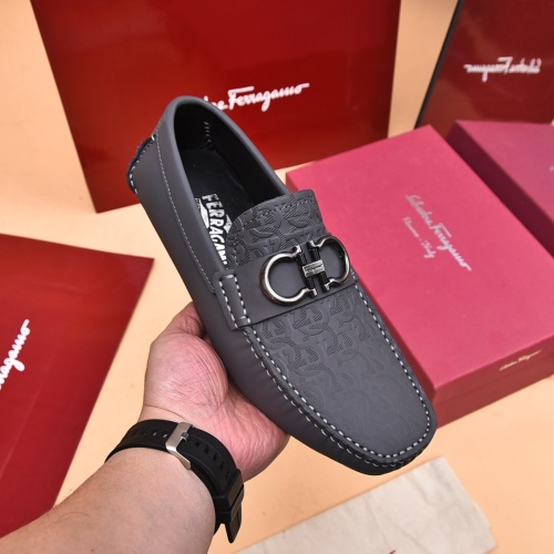 Salvatore Ferragamo Leather Shoes For Men #1174103 $80.00 USD, Wholesale Replica Salvatore Ferragamo Leather Shoes