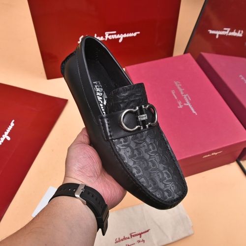 Salvatore Ferragamo Leather Shoes For Men #1174106 $80.00 USD, Wholesale Replica Salvatore Ferragamo Leather Shoes