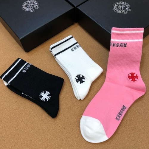 Replica Chrome Hearts Socks #1174112 $32.00 USD for Wholesale