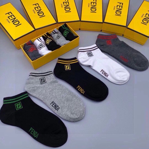 Replica Fendi Socks #1174122 $27.00 USD for Wholesale