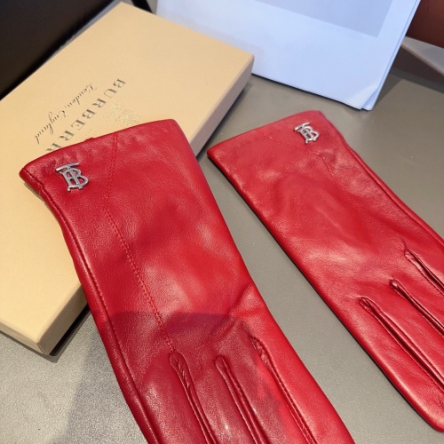 Replica Burberry Gloves For Women #1174143 $48.00 USD for Wholesale