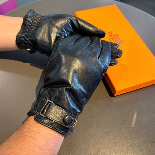Replica Hermes Gloves For Men #1174148 $48.00 USD for Wholesale