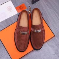 $130.00 USD Hermes Leather Shoes For Men #1164371