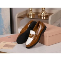 $108.00 USD MIU MIU Leather Shoes For Women #1166916