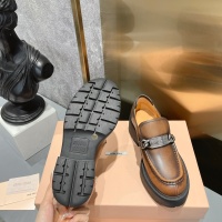 $118.00 USD MIU MIU Leather Shoes For Women #1166929