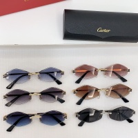 $52.00 USD Cartier AAA Quality Sunglassess #1168671