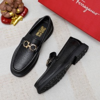 $85.00 USD Salvatore Ferragamo Leather Shoes For Men #1172787