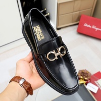 $85.00 USD Salvatore Ferragamo Leather Shoes For Men #1172788