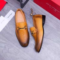 $82.00 USD Salvatore Ferragamo Leather Shoes For Men #1173489